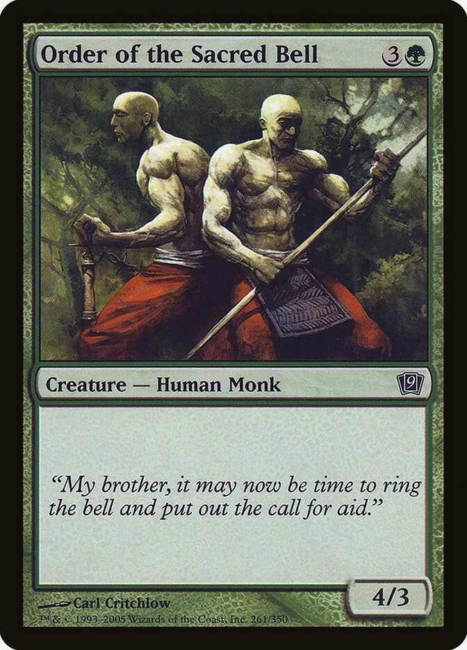 Ordem do Sino Sagrado / Order of the Sacred Bell - Magic: The Gathering - MoxLand