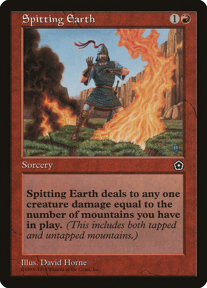 Golfada de Terra / Spitting Earth - Magic: The Gathering - MoxLand