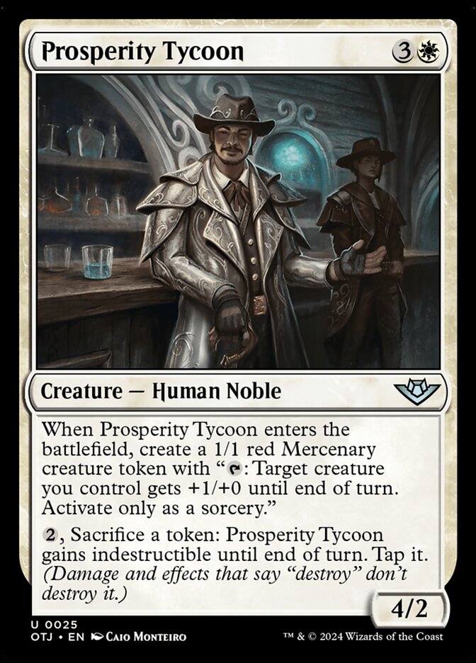 Figurão de Prosperidade / Prosperity Tycoon - Magic: The Gathering - MoxLand