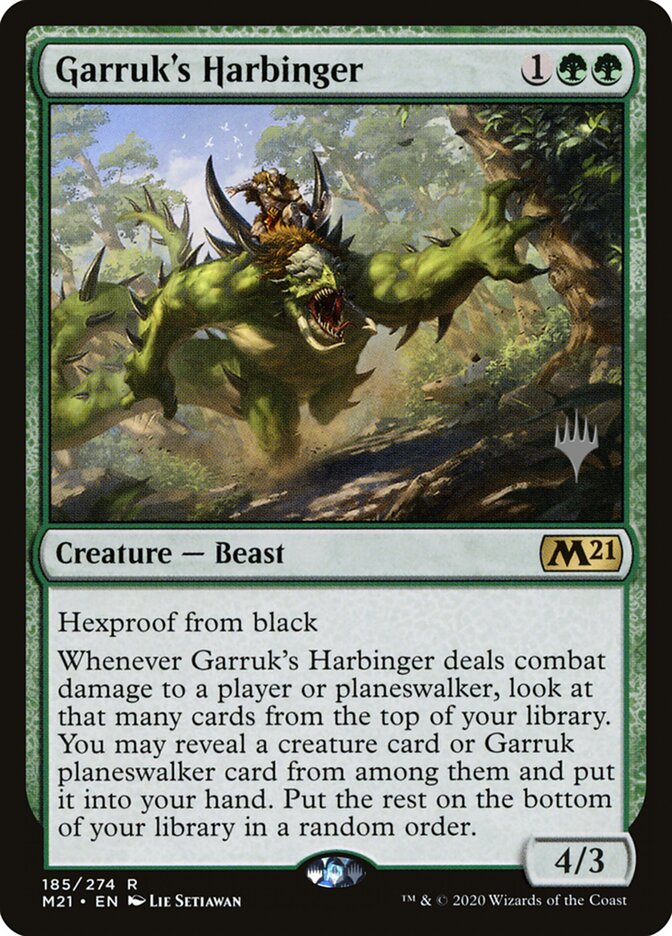 Anunciador de Garruk / Garruk's Harbinger - Magic: The Gathering - MoxLand