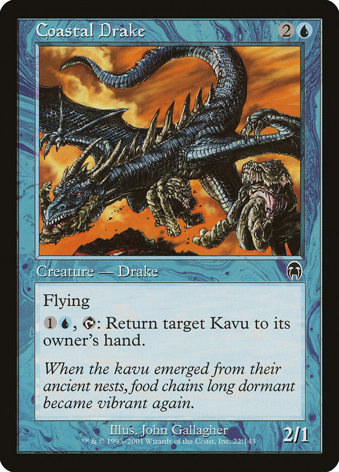Dragonete Costeiro / Coastal Drake - Magic: The Gathering - MoxLand