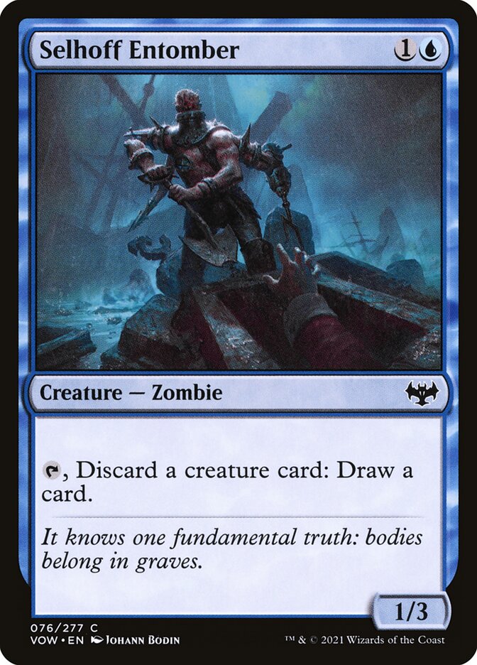 Sepultador de Selhoff / Selhoff Entomber - Magic: The Gathering - MoxLand