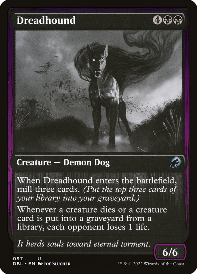 Sabujo do Pavor / Dreadhound - Magic: The Gathering - MoxLand