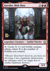 Krenko, Chefe da Turba / Krenko, Mob Boss - Magic: The Gathering - MoxLand