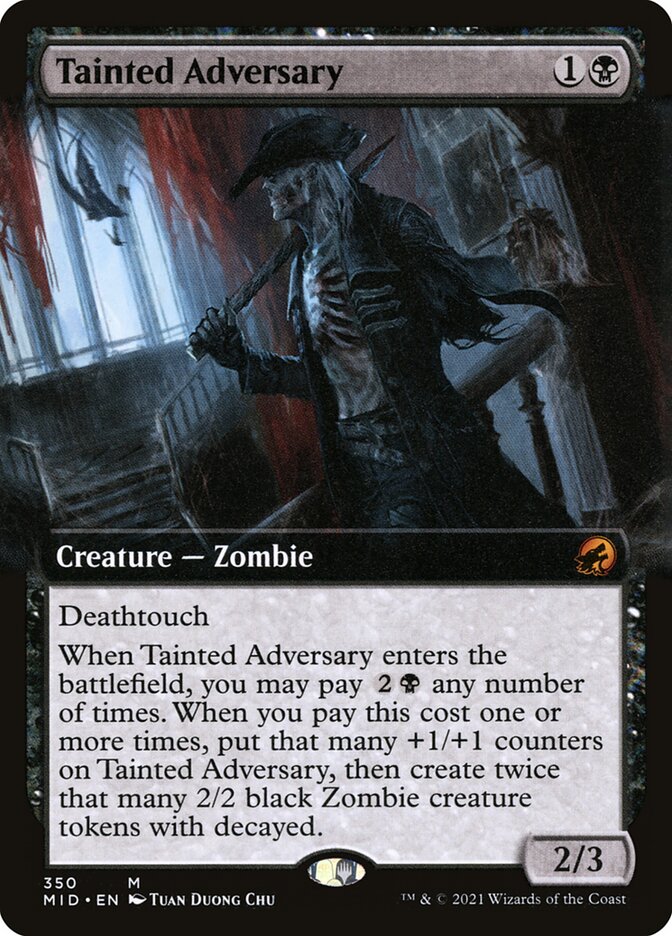 Adversário Maculado / Tainted Adversary - Magic: The Gathering - MoxLand