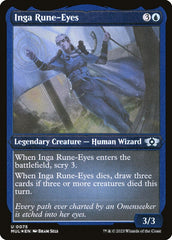 Inga Olhos Rúnicos / Inga Rune-Eyes - Magic: The Gathering - MoxLand