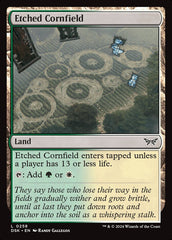 Campo de Milho Marcado / Etched Cornfield - Magic: The Gathering - MoxLand