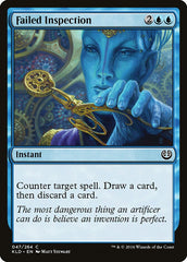 Inspeção Fracassada / Failed Inspection - Magic: The Gathering - MoxLand