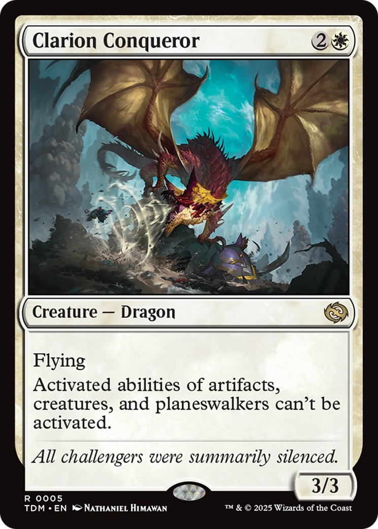 Conquistador do Clarim / Clarion Conqueror - Magic: The Gathering - MoxLand