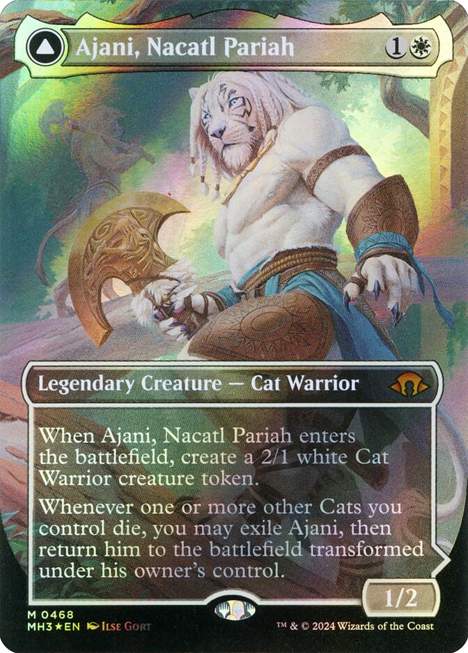Ajani, Pária Nacatl / Ajani, Nacatl Pariah - Magic: The Gathering - MoxLand