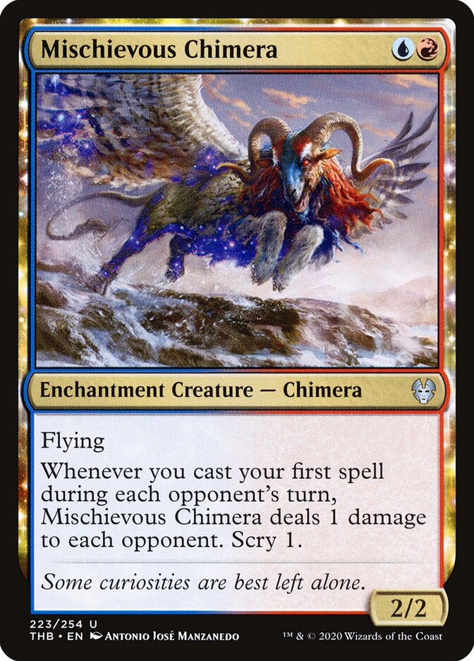 Quimera Travessa / Mischievous Chimera - Magic: The Gathering - MoxLand