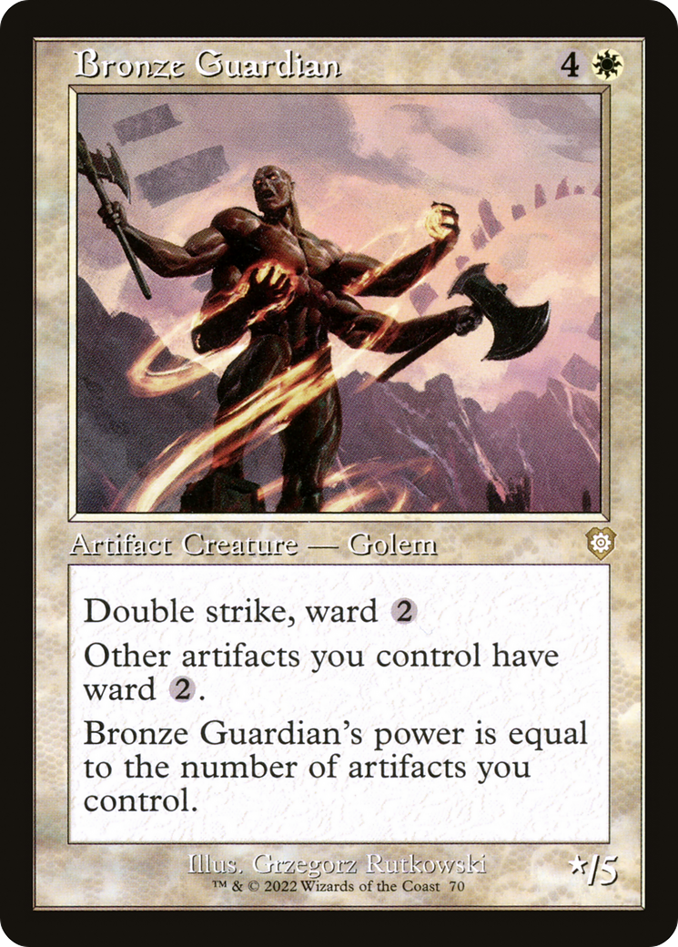 Guardião de Bronze / Bronze Guardian - Magic: The Gathering - MoxLand