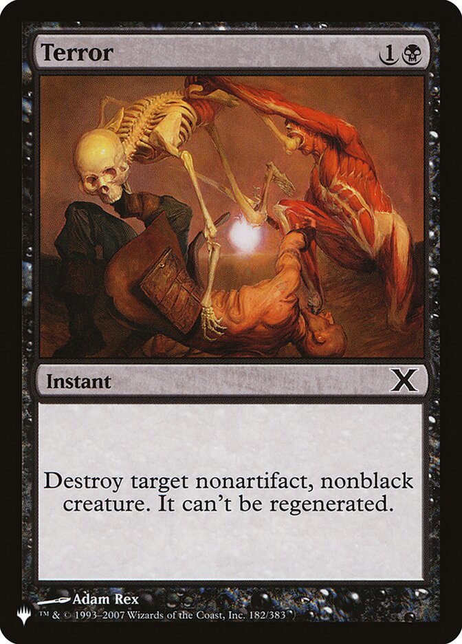 Terror - Magic: The Gathering - MoxLand