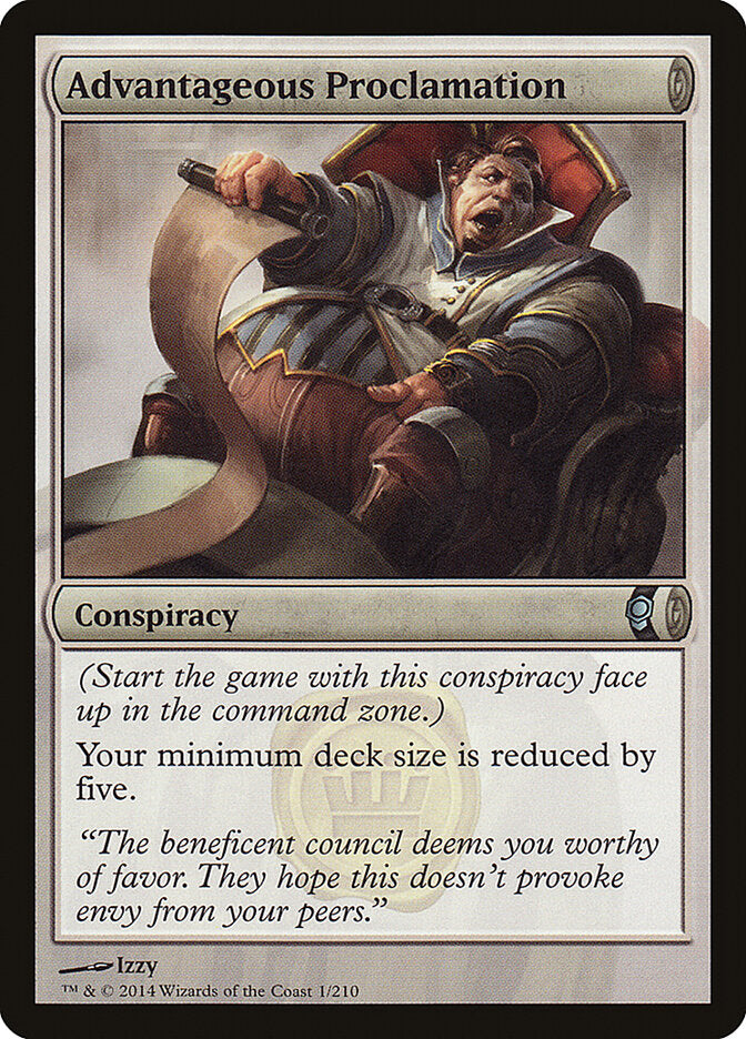 Advantageous Proclamation - Magic: The Gathering - MoxLand