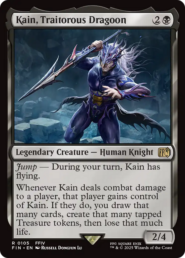 Kain, Cavaleiro-dragão Traidor / Kain, Traitorous Dragoon - Magic: The Gathering - MoxLand