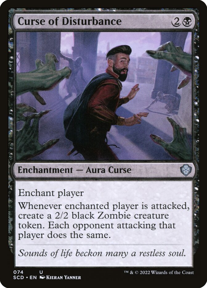 Maldição do Distúrbio / Curse of Disturbance - Magic: The Gathering - MoxLand