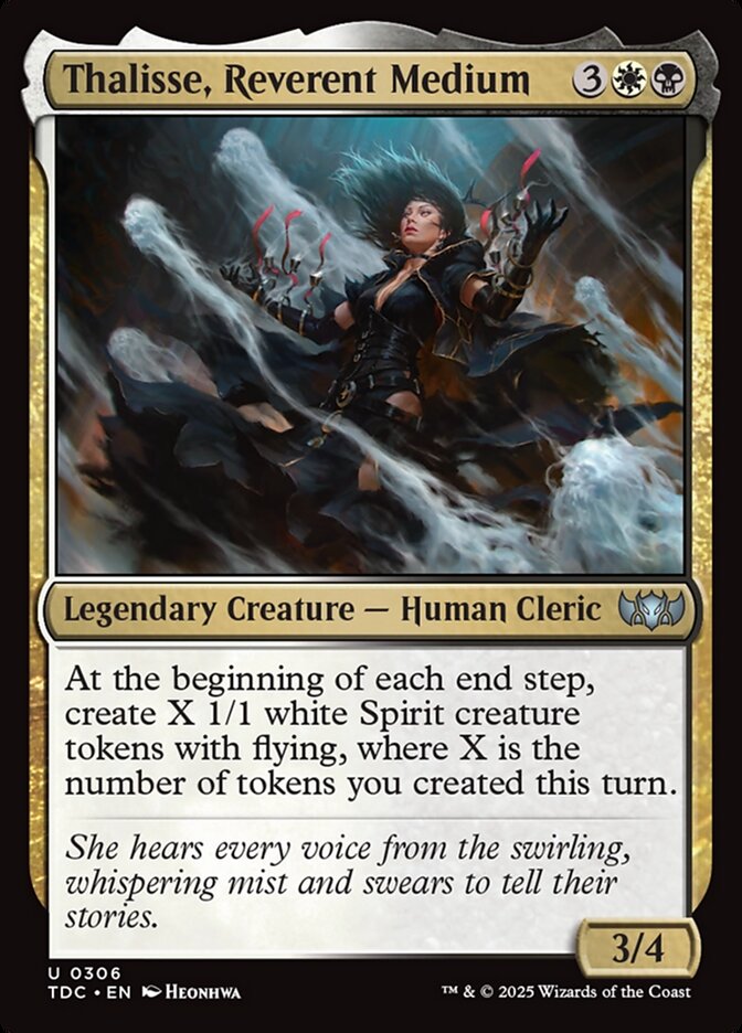 Thalisse, Médium Reverente / Thalisse, Reverent Medium - Magic: The Gathering - MoxLand
