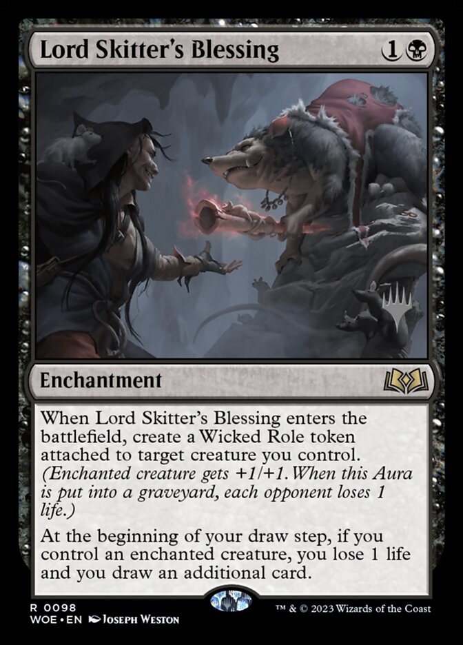 Bênção do Lorde Esgueiro / Lord Skitter's Blessing - Magic: The Gathering - MoxLand