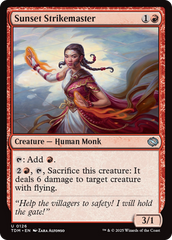 Mestra de Ataque do Crepúsculo / Sunset Strikemaster - Magic: The Gathering - MoxLand