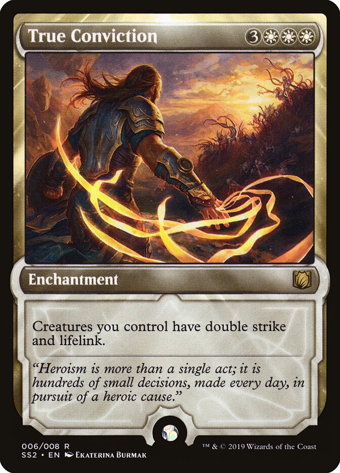 Convicção Verdadeira / True Conviction - Magic: The Gathering - MoxLand