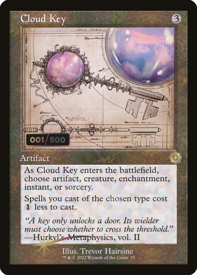 Abre-nuvem / Cloud Key - Magic: The Gathering - MoxLand