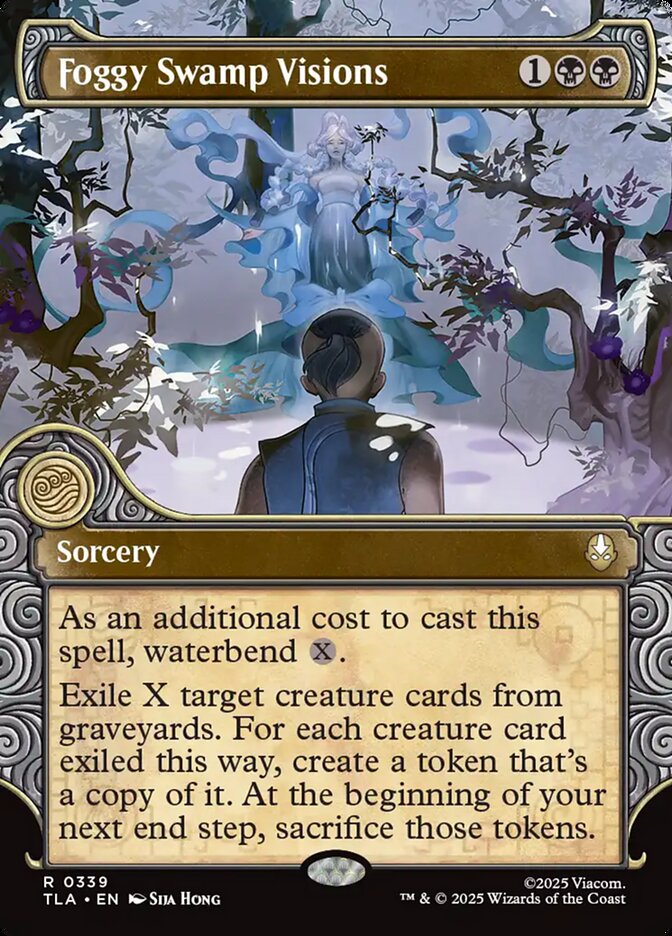 Visões do Pântano Nebuloso / Foggy Swamp Visions - Magic: The Gathering - MoxLand