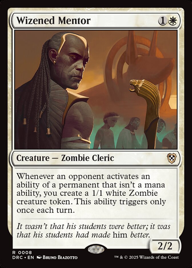 Wizened Mentor - Magic: The Gathering - MoxLand