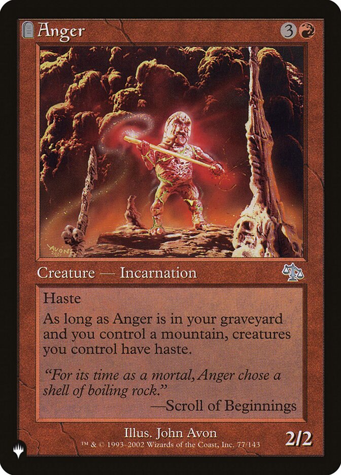 Ira / Anger - Magic: The Gathering - MoxLand