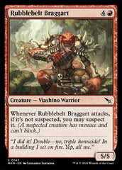 Fanfarrão da Faixa dos Escombros / Rubblebelt Braggart - Magic: The Gathering - MoxLand