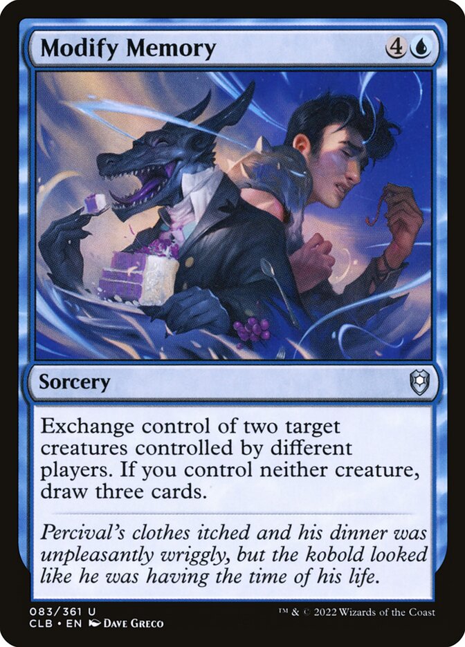 Modificar Memória / Modify Memory - Magic: The Gathering - MoxLand