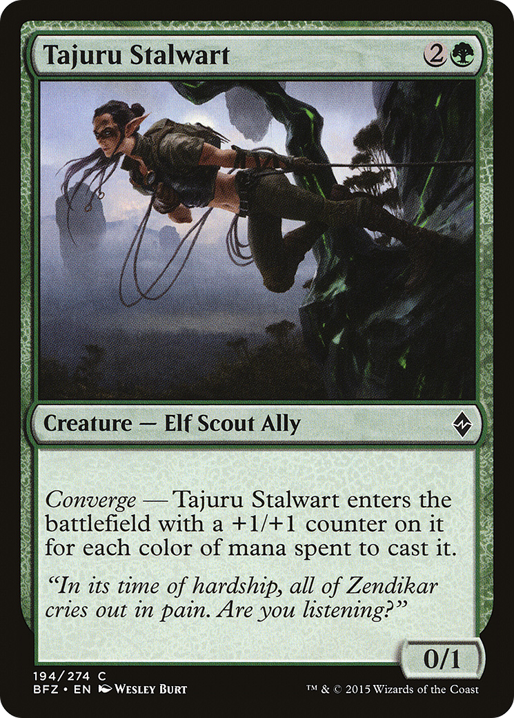 Defensor Tajuru / Tajuru Stalwart - Magic: The Gathering - MoxLand