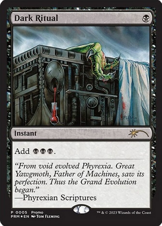 Ritual Sombrio / Dark Ritual - Magic: The Gathering - MoxLand