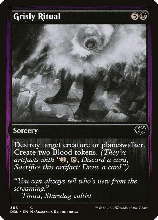 Ritual Cruento / Grisly Ritual - Magic: The Gathering - MoxLand