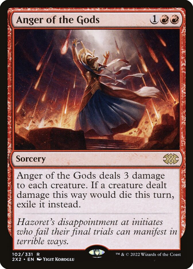 Fúria dos Deuses / Anger of the Gods - Magic: The Gathering - MoxLand
