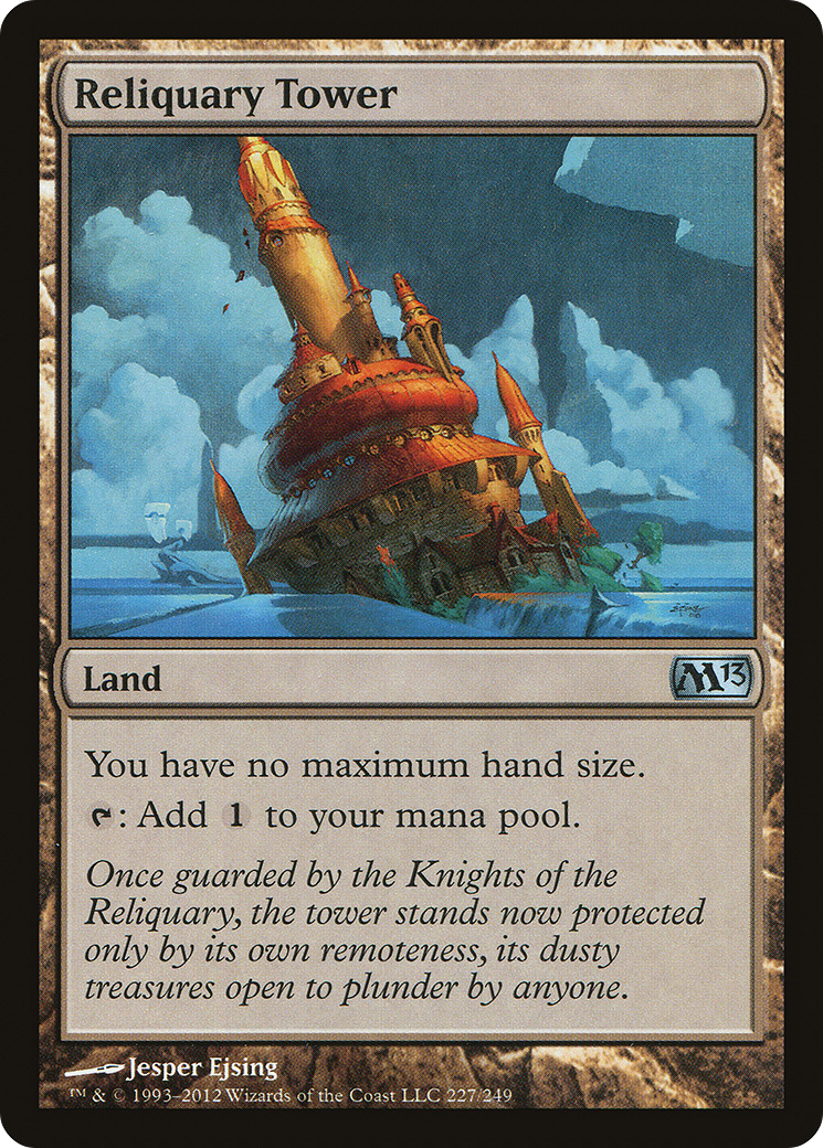 Torre do Relicário / Reliquary Tower - Magic: The Gathering - MoxLand
