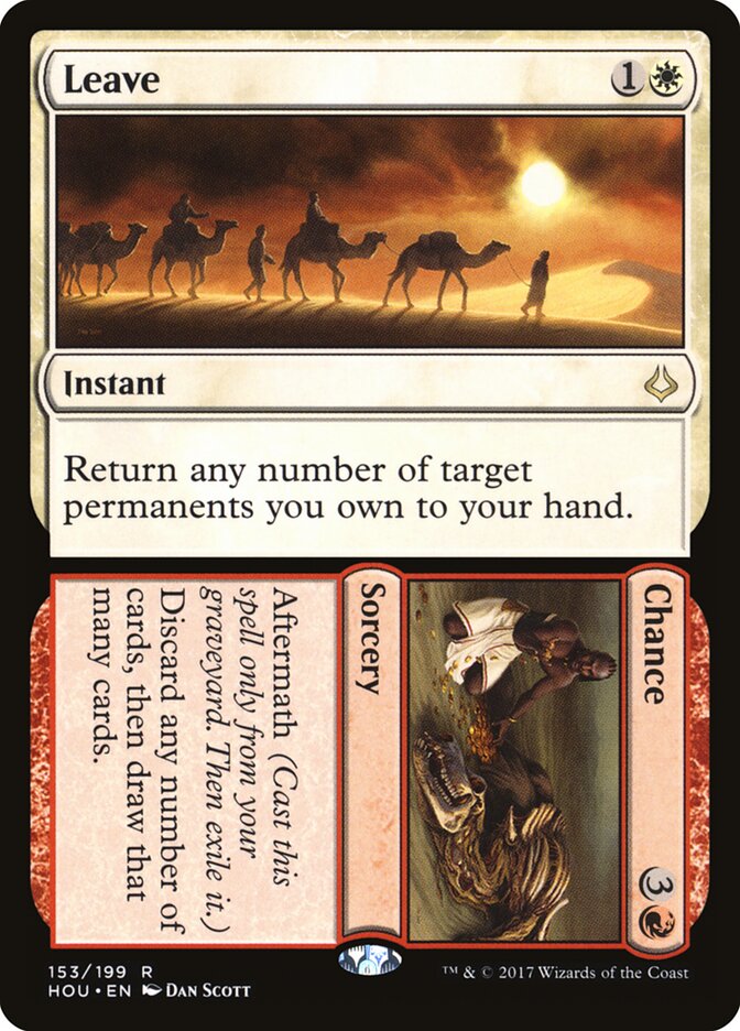 Deixar / Acaso / Leave / Chance - Magic: The Gathering - MoxLand