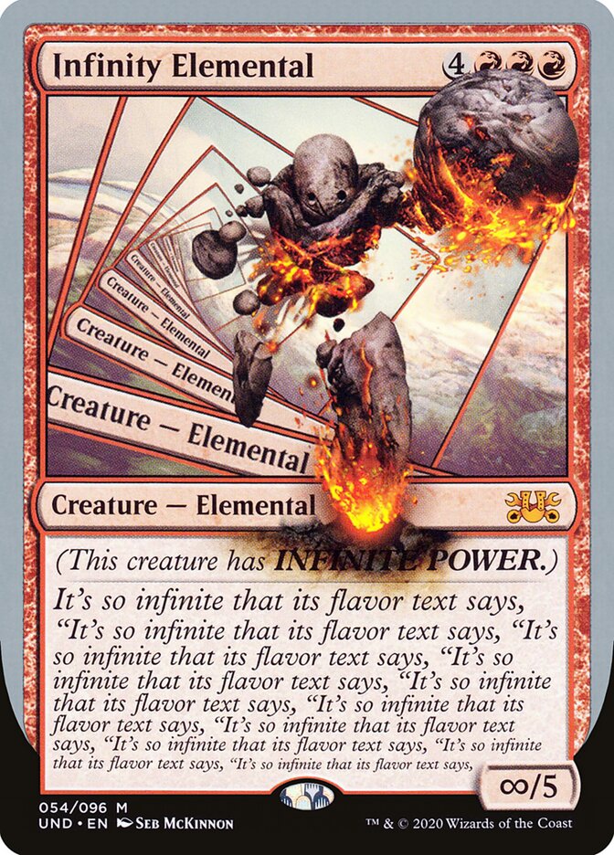 Infinity Elemental / Infinity Elemental - Magic: The Gathering - MoxLand