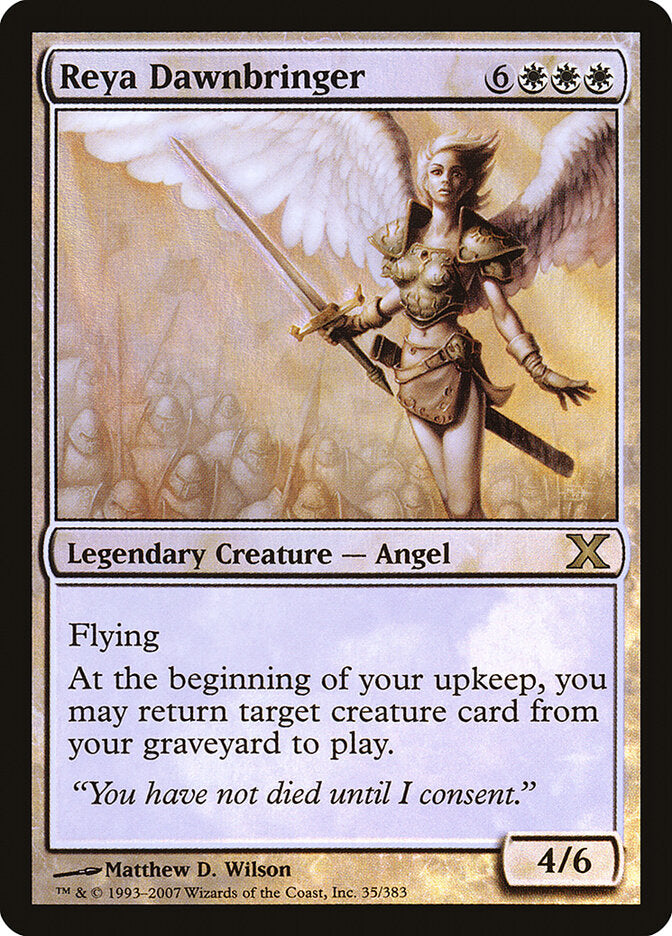 Reya, Portadora da Alvorada / Reya Dawnbringer - Magic: The Gathering - MoxLand