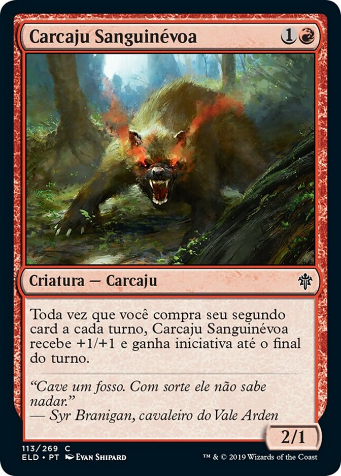 Carcaju Sanguinévoa / Bloodhaze Wolverine - Magic: The Gathering - MoxLand