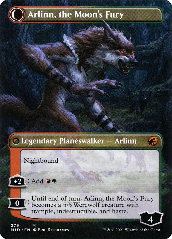 Arlinn, a Esperança da Matilha / Arlinn, the Pack's Hope - Magic: The Gathering - MoxLand