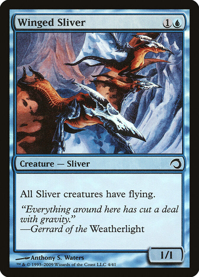 Fractius Alado / Winged Sliver - Magic: The Gathering - MoxLand