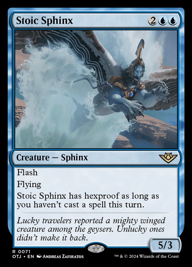 Esfinge Estoica / Stoic Sphinx - Magic: The Gathering - MoxLand