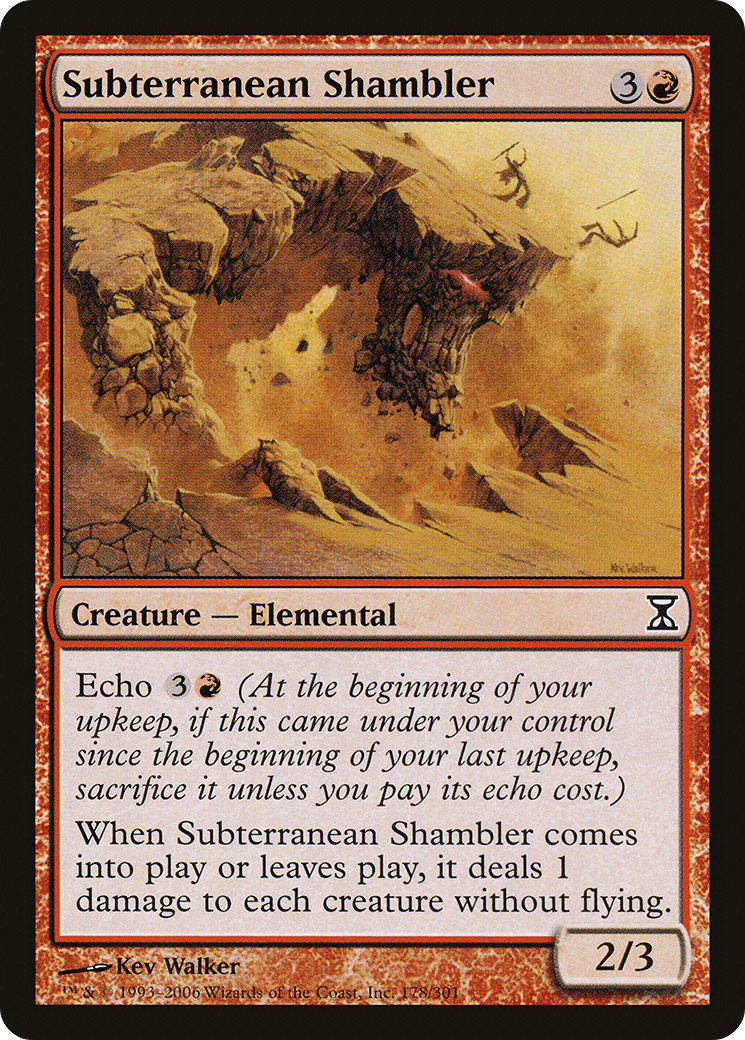 Trôpego Subterrâneo / Subterranean Shambler