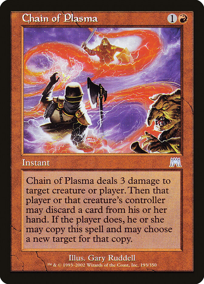 Corrente de Plasma / Chain of Plasma - Magic: The Gathering - MoxLand