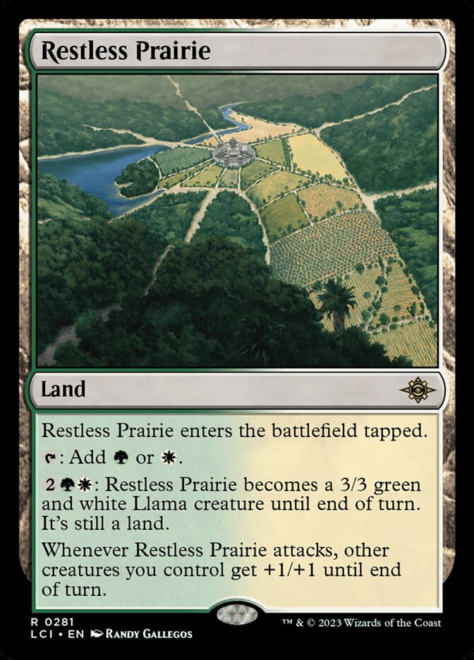 Pradaria Inquieta / Restless Prairie - Magic: The Gathering - MoxLand