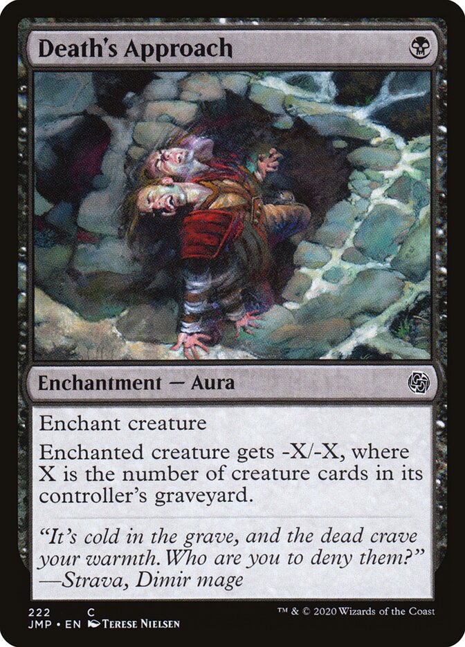 Aproximação da Morte / Death's Approach - Magic: The Gathering - MoxLand