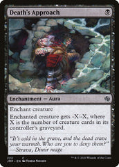 Aproximação da Morte / Death's Approach - Magic: The Gathering - MoxLand