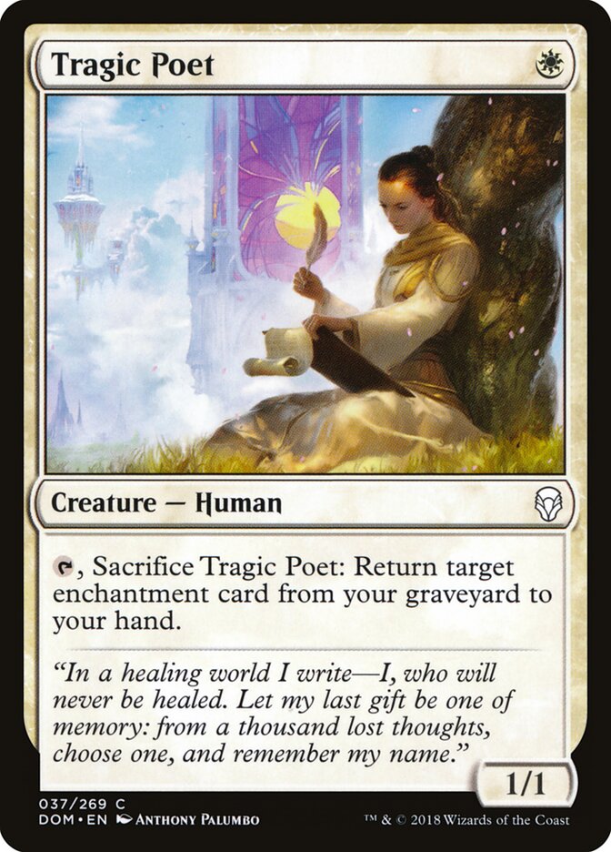 Poetisa Trágica / Tragic Poet - Magic: The Gathering - MoxLand