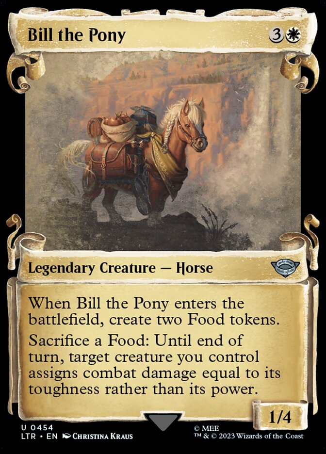 Bill, o Pônei / Bill the Pony - Magic: The Gathering - MoxLand