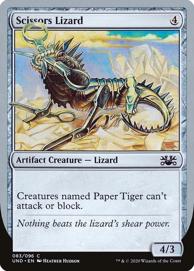 Scissors Lizard / Scissors Lizard - Magic: The Gathering - MoxLand